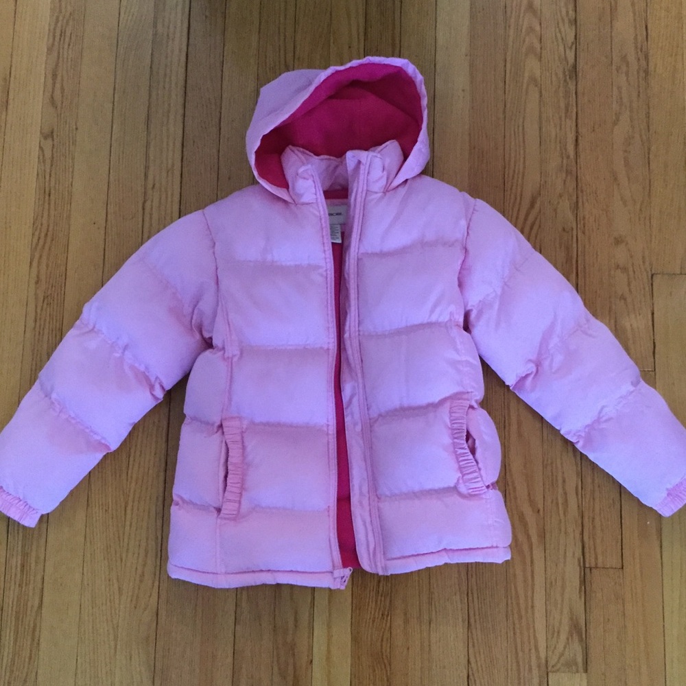 Girls trendy puffy pink jacket from Cherokee!!!